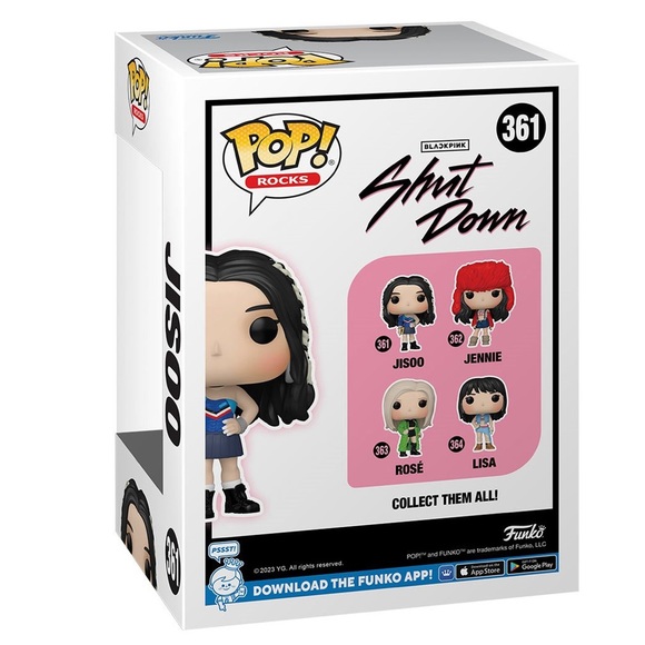NIB Blackpink Jisoo Funko Pop! Vinyl Figure #361 - Picture 3 of 10